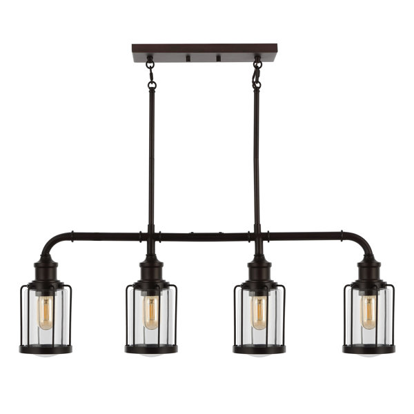 Williston Cassidey 4 Light Kitchen Island Linear Pendant Wayfair